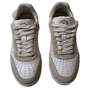 Loeffler Randall Keeley Leather Low-Top Sneakers